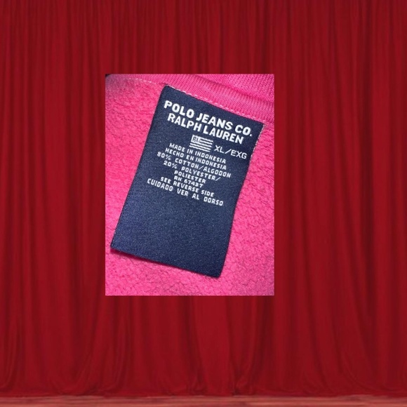 Polo Jeans Co Ralph Lauren Pink ZipUp Jacket - Picture 2 of 5